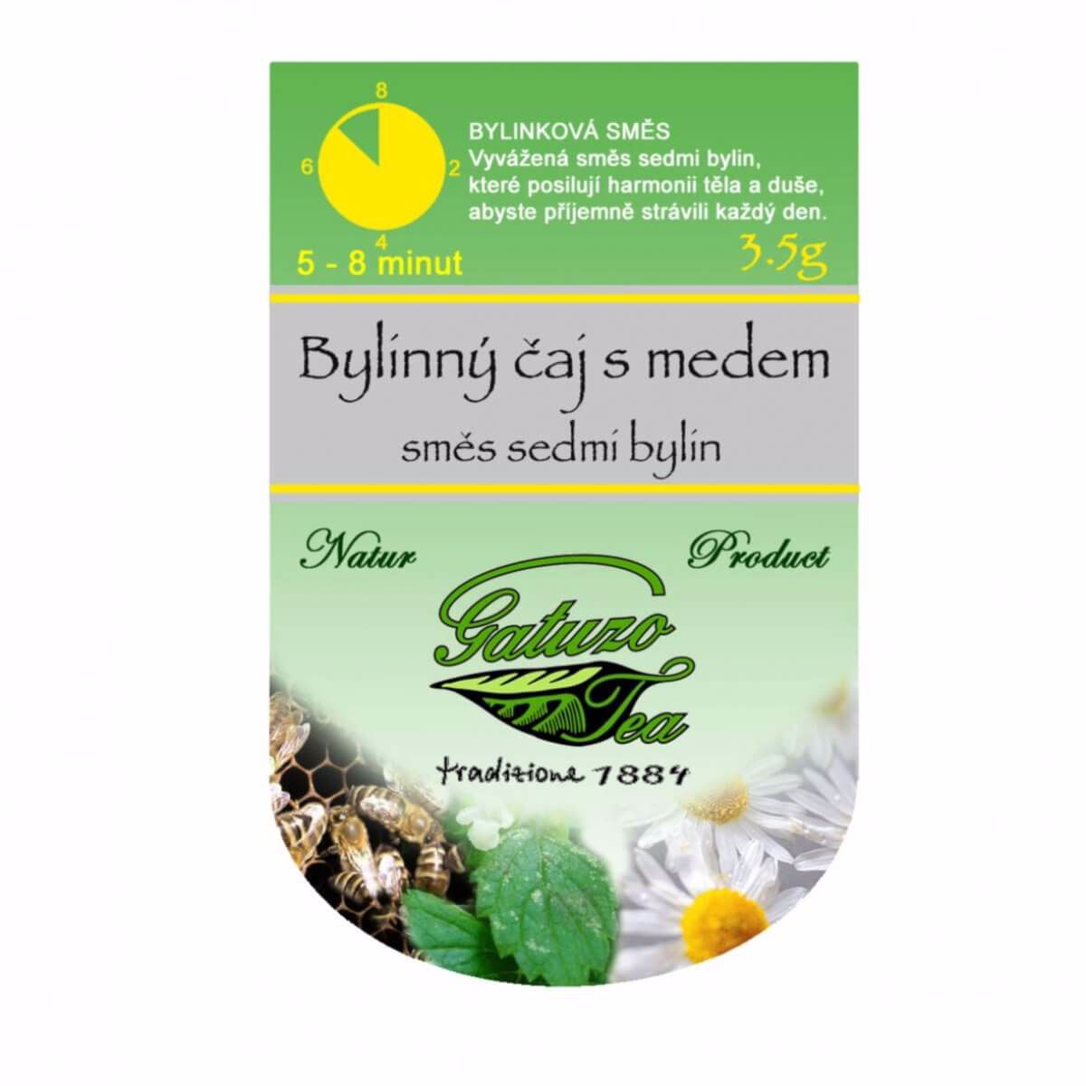 Čaj Gatuzo Tea - Bylinný s medem