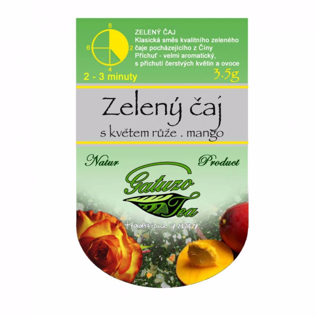 Čaj Gatuzo Tea - Zelený čaj