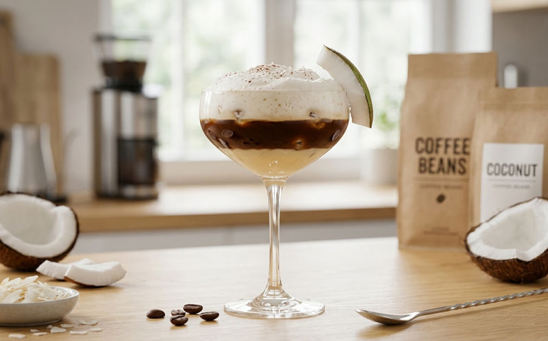 Caffè Frio kon Coco: Recept na vrstvený kokosový dezert s kávou