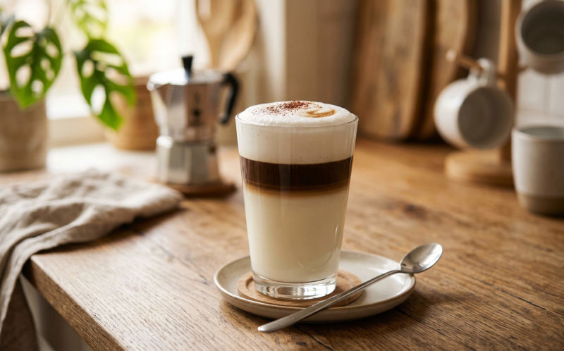 Příprava kávy Latte Macchiato: Jak na dokonalé tři vrstvy u vás doma